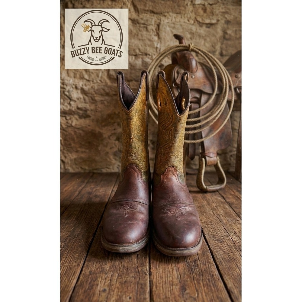 Durango Rebel Leather western boots men size 12D